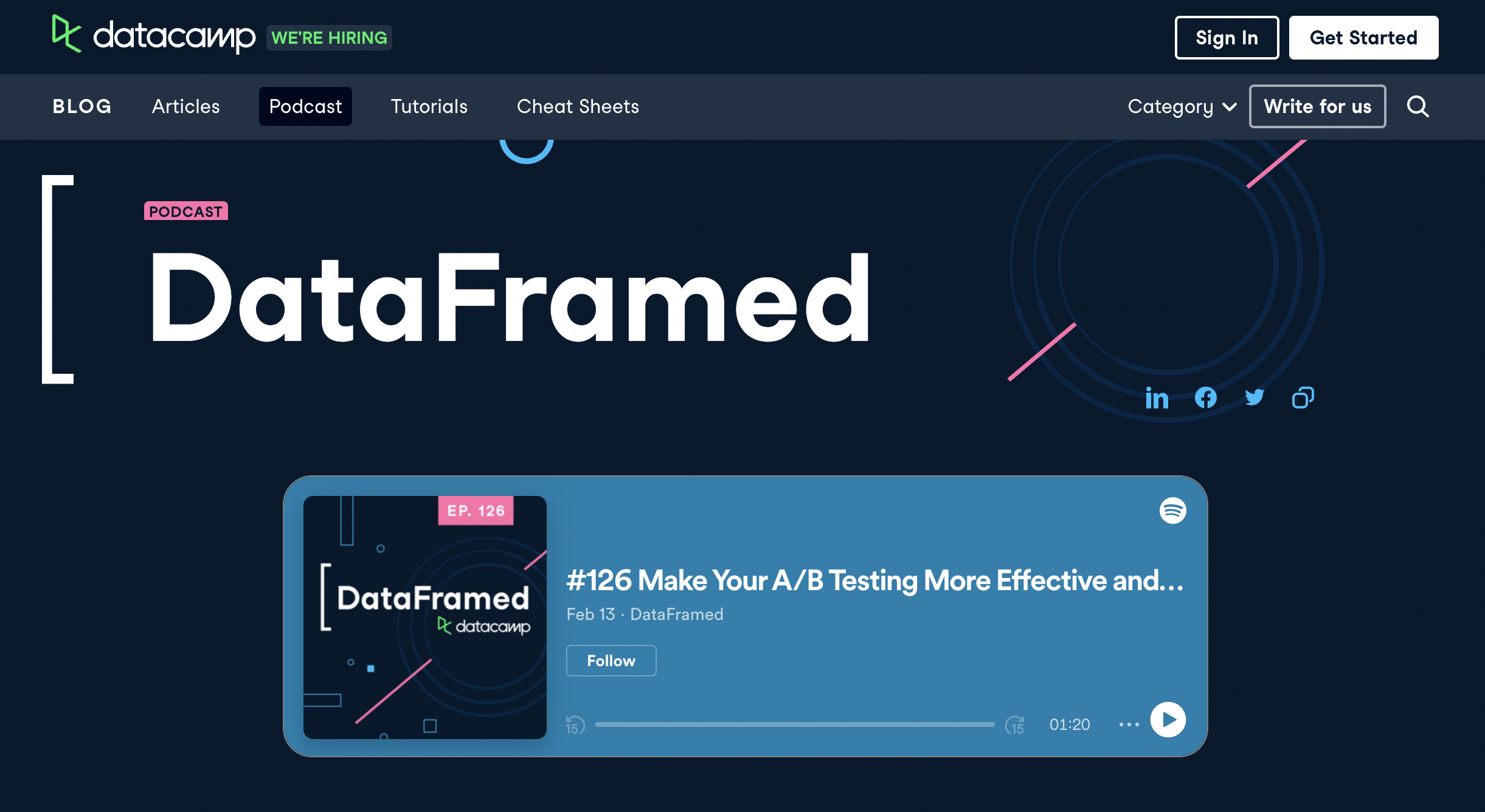 Data Framed