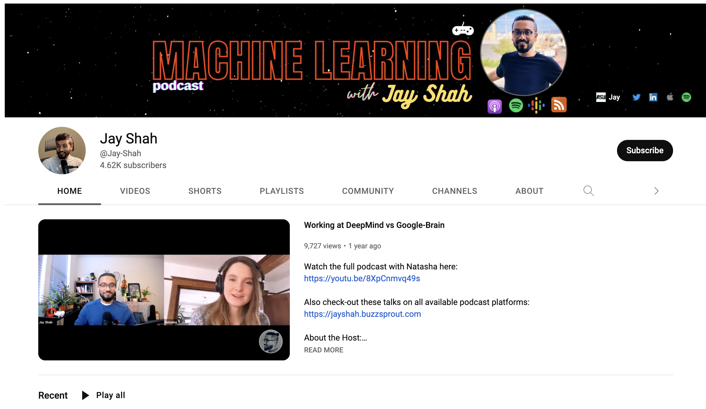 Machine Learning with Jay Shah